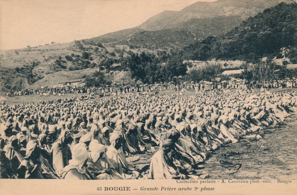 Ljus - Great Arab Prayer 2nd phase, c1900. av Unbekannt