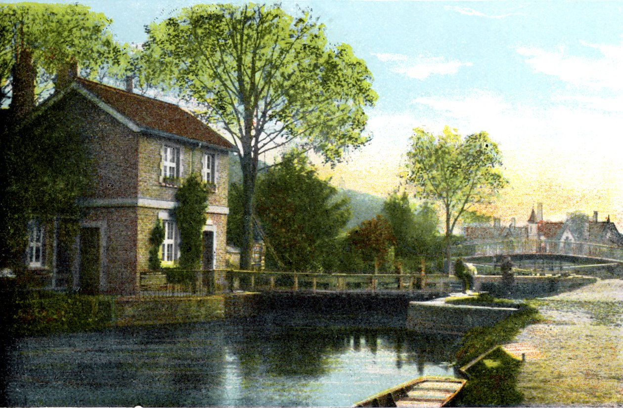 Boulters Lock, Maidenhead, Berkshire, 1900-talet av Unbekannt