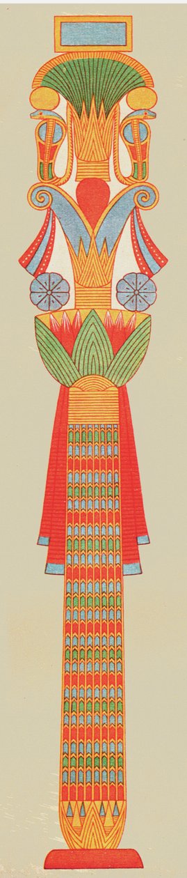 Buketthuvudstad, Thebe, Egypten, 1928. av Unbekannt