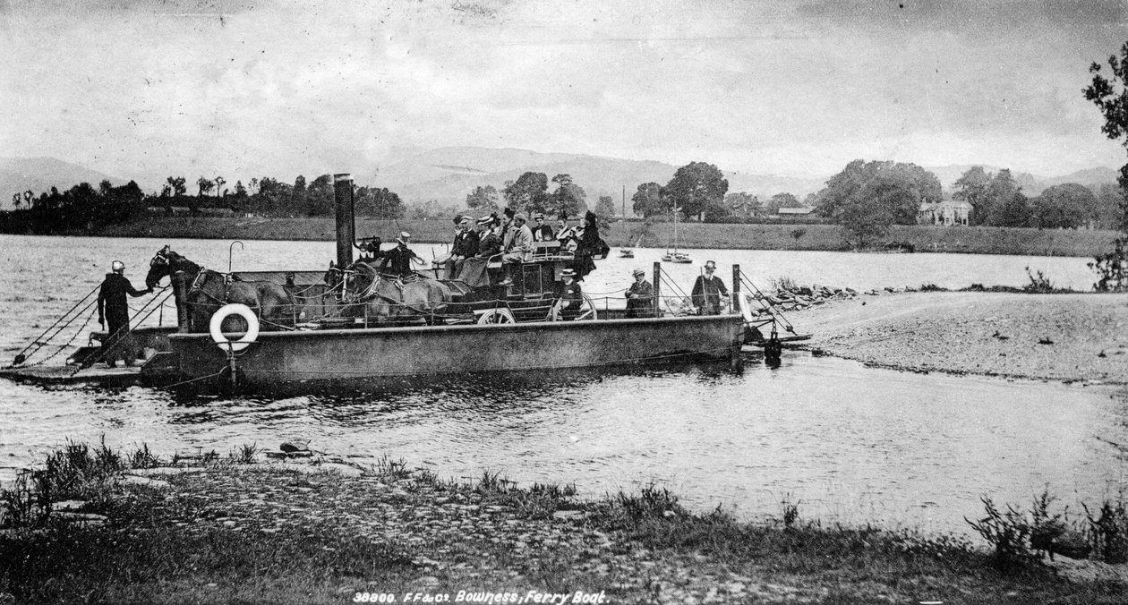 Bowness färja, 1902 av Unbekannt