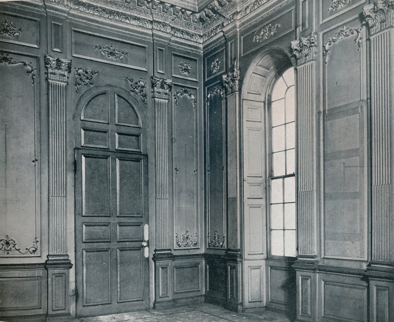 Bradmore House: Huvudrum på första våningen, 1916 av Unbekannt