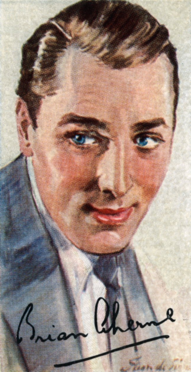 Brian Aherne, 1902-1986, engelsk filmskådespelare som fann framgång i Hollywood, 1900-talet av Unbekannt