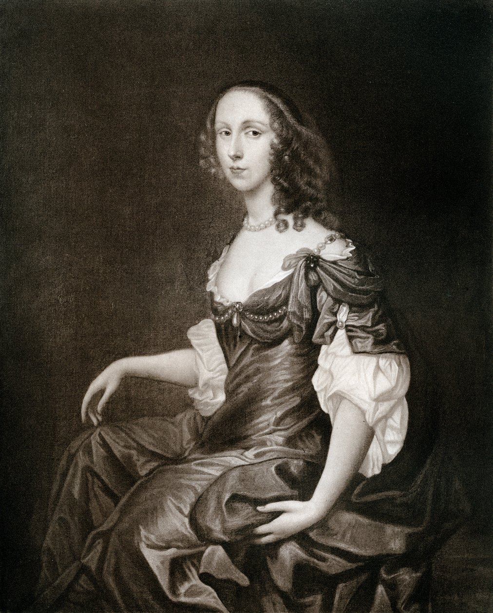 Bridget Cromwell, äldsta dotter till Oliver Cromwell, 1600-talet, 1899 av Unbekannt
