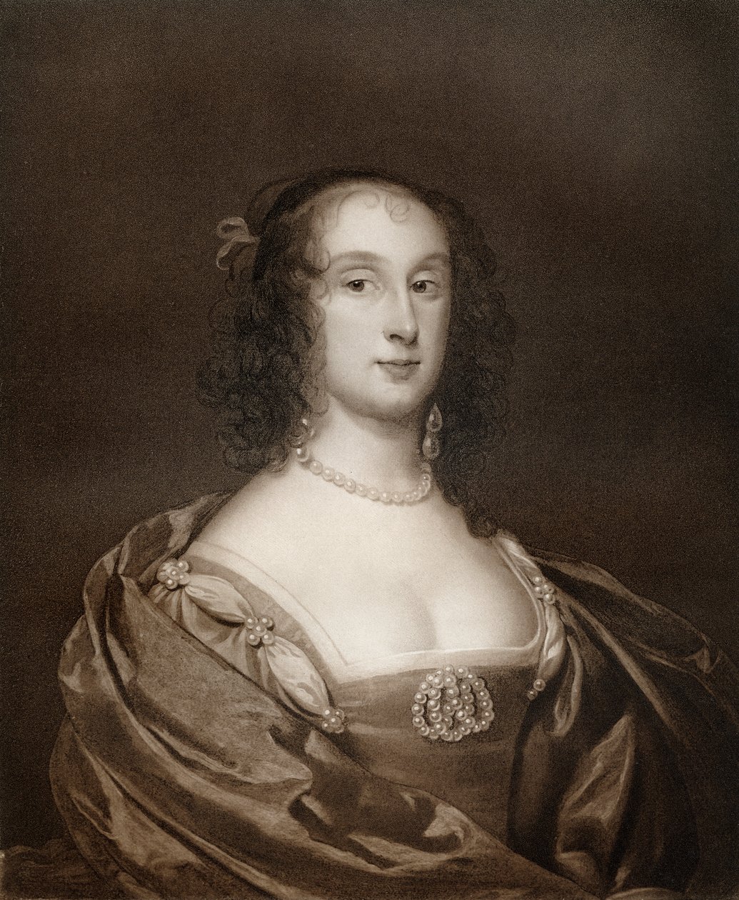 Bridget Fleetwood, äldsta dotter till Oliver Cromwell, 1600-talet, 1899 av Unbekannt