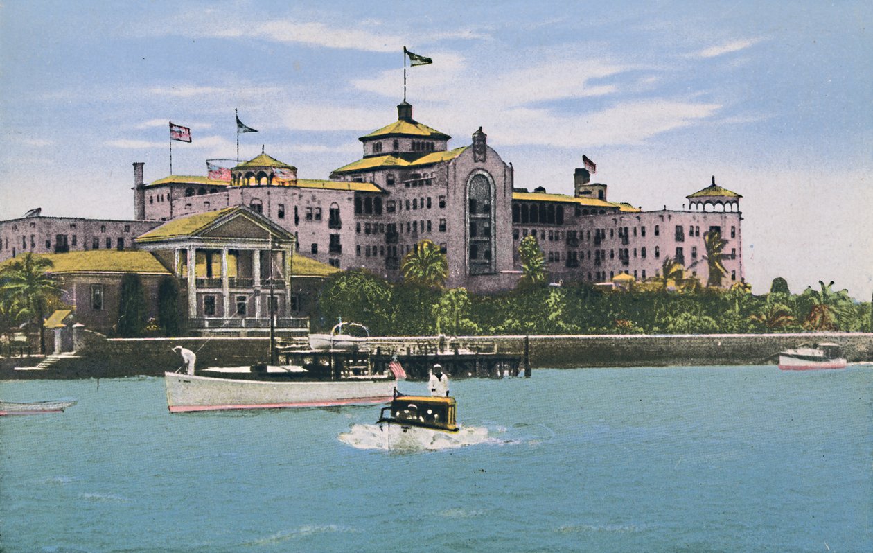 British Colonial Hotel, Nassau, Bahamas, c1910-talet. av Unbekannt