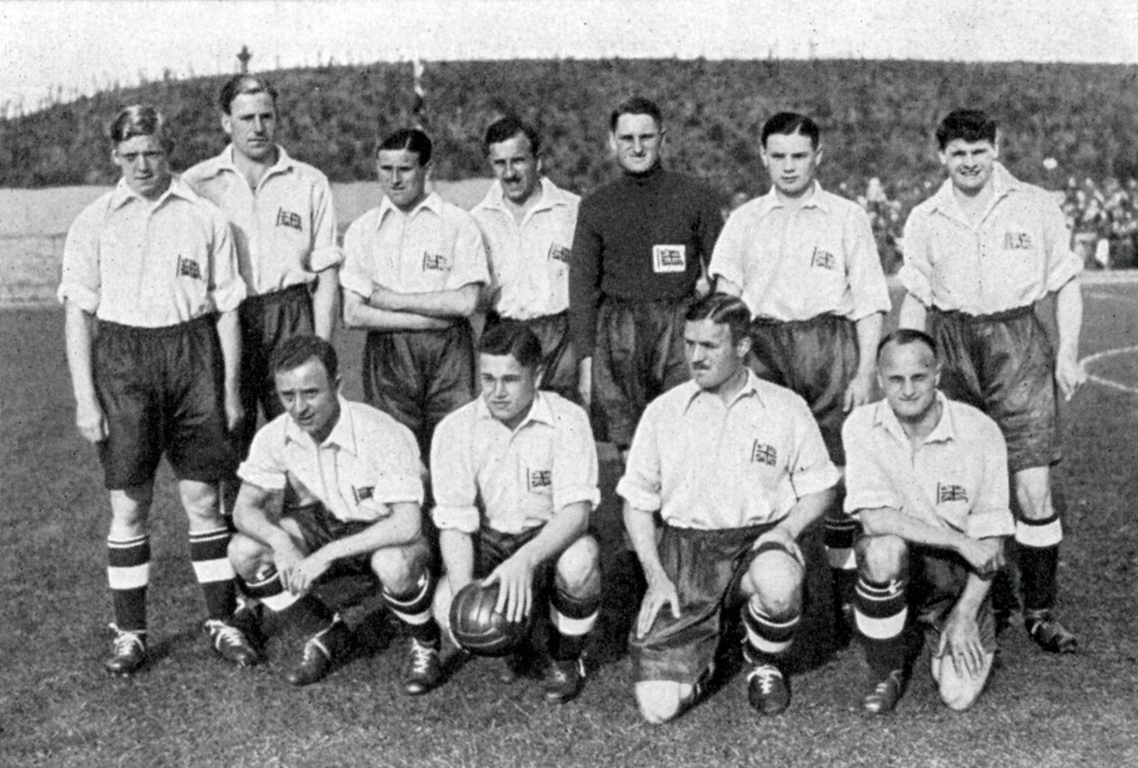 Brittiska olympiska fotbollslaget, Olympiska spelen i Berlin, 1936 av Unbekannt