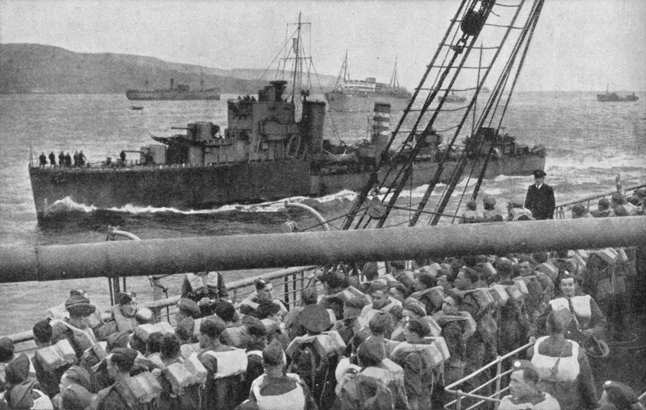 Brittiska trupper landsätter i Norge, 1940, 1940 av Unbekannt
