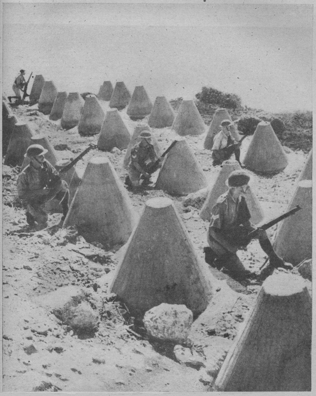Brittiska trupper i Syrien, 1941. av Unbekannt