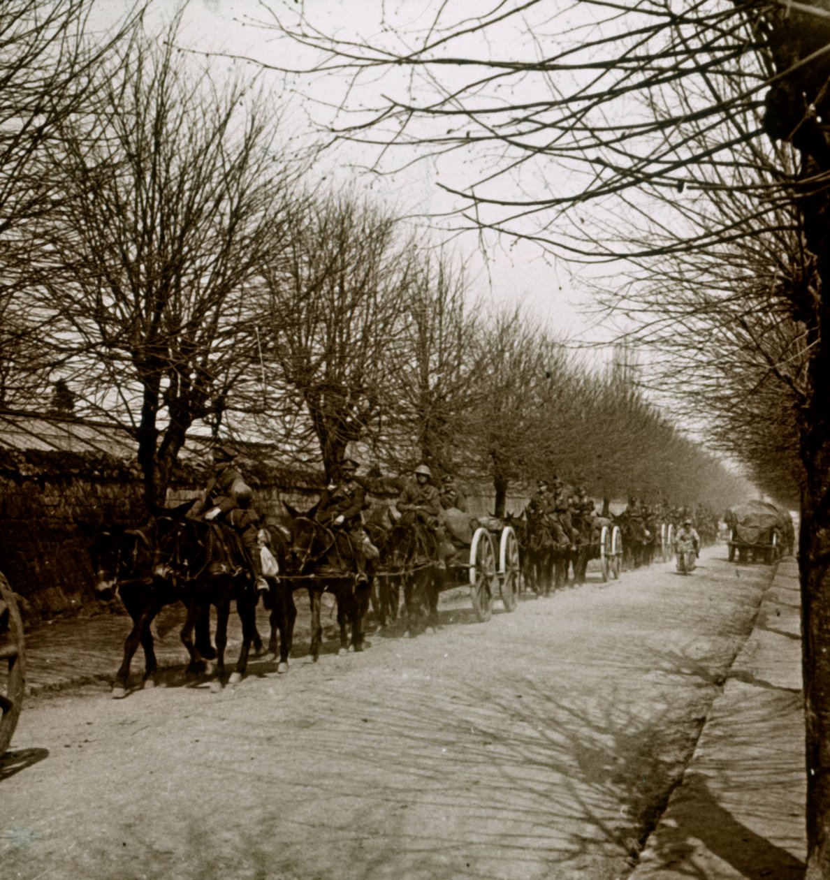 Brittisk armé, Blérancourt, norra Frankrike, c1914-c1918 av Unbekannt