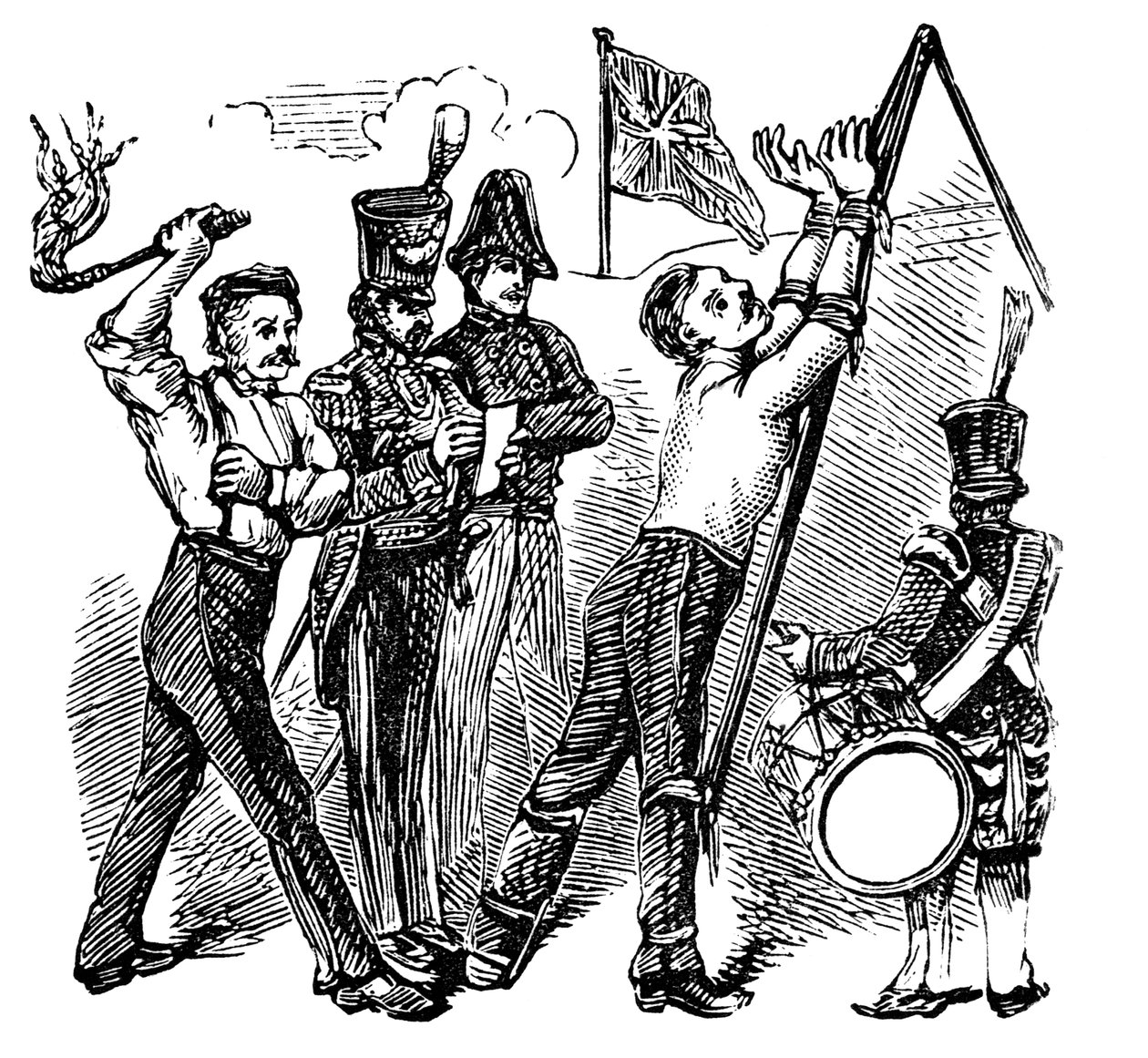 Brittisk militärdisciplin, 1800-talet av Unbekannt