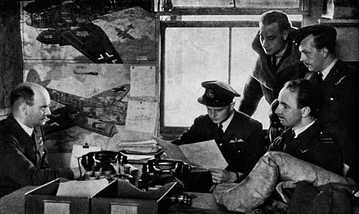 Brittiska militära underrättelseofficerare från andra världskriget, 1943 av Unbekannt