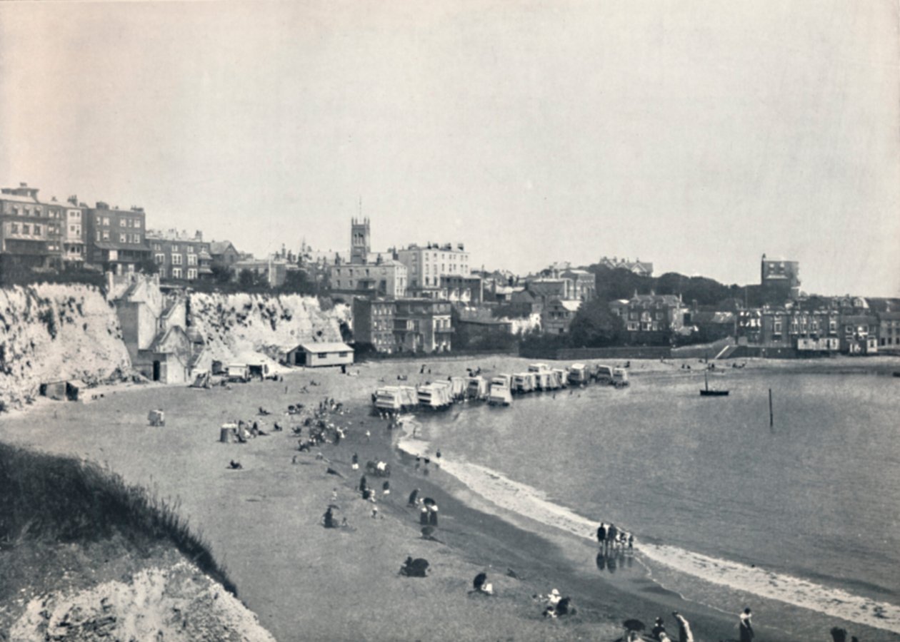 Broadstairs - allmän utsikt från klipporna, 1895 av Unbekannt
