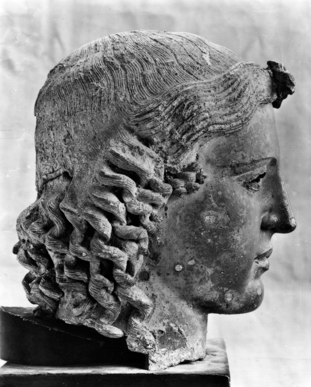 Bronsbyst av den grekiska guden Apollo, c460 f.Kr. 1900-talet av Unbekannt