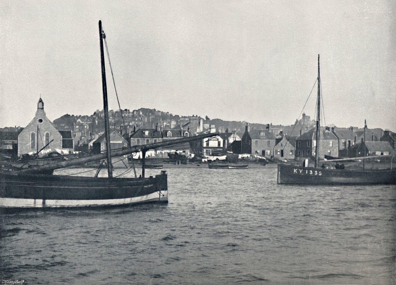 Broughty Ferry - Utsikt från floden, 1895 av Unbekannt