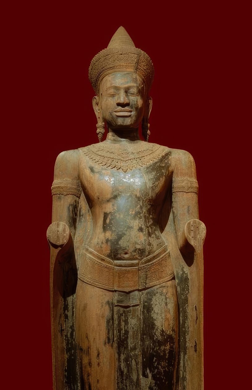 Buddha Khmer konst, post-Angkor period, 1500-talet av Unbekannt