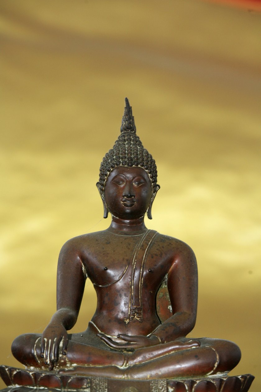 Buddha. Wat Chayamangkalaram tempel. Penang Penang Malaysia av Unbekannt