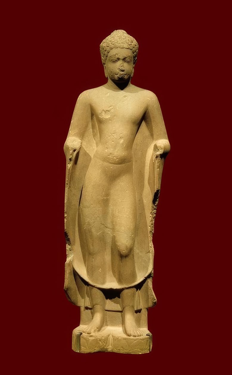Buddha Cambodian, pre-Angkor period, 700-talet av Unbekannt