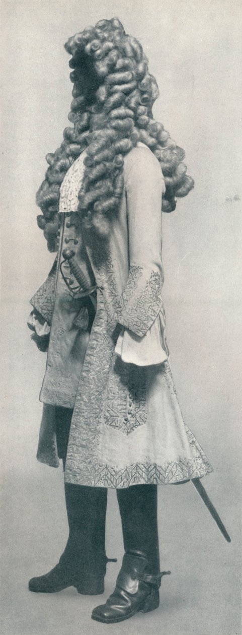 Buff coat broderad med silver, c1666 1928 av Unbekannt