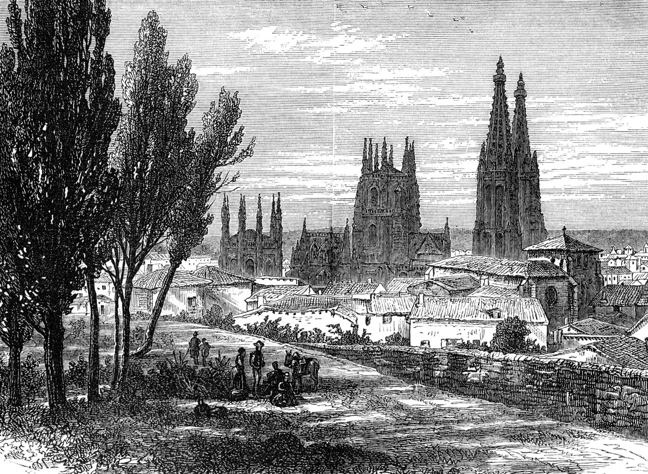 Burgos, Spanien, 1800-talet av Unbekannt