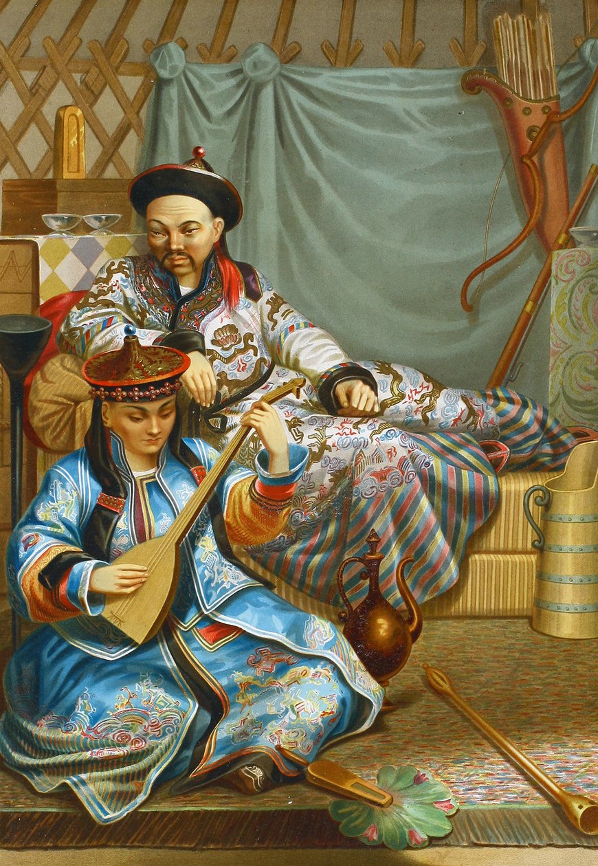 Buryats, 1862. av Unbekannt