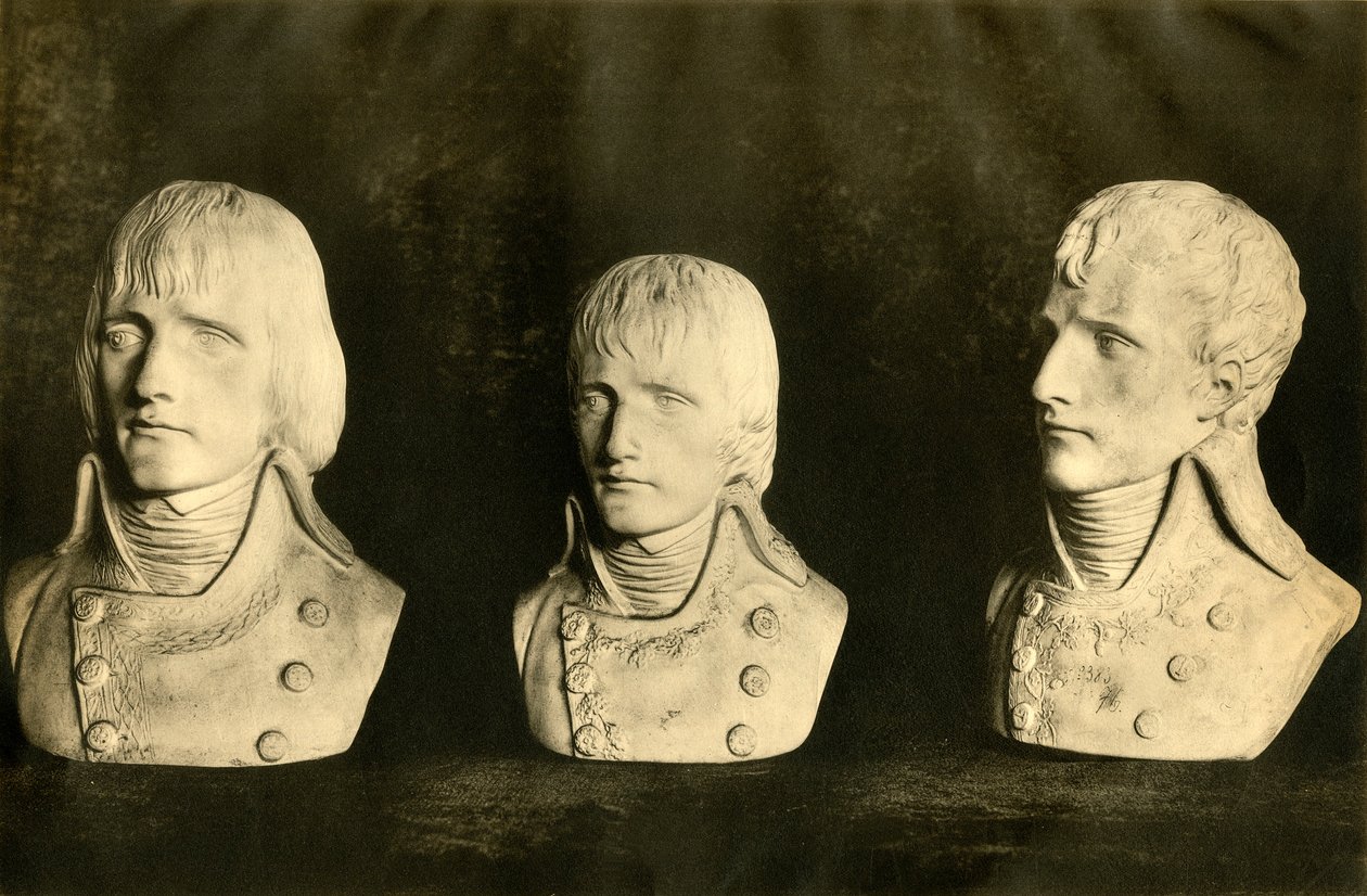 Byster av Napoleon, sent 1700-tal, 1921. av Unbekannt