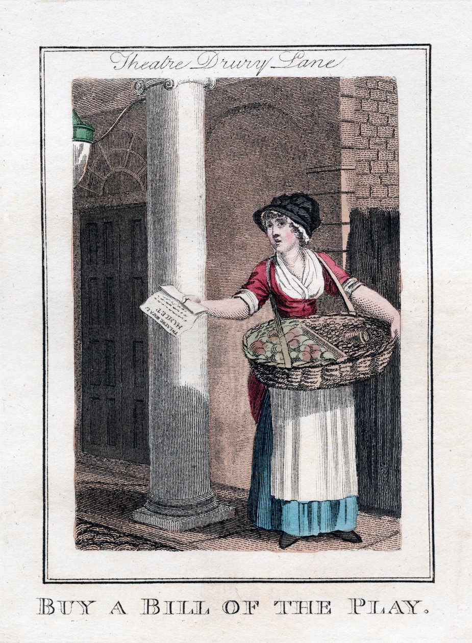 Köp en Bill of the Play, Drury Lane Theatre, London, 1805 av Unbekannt