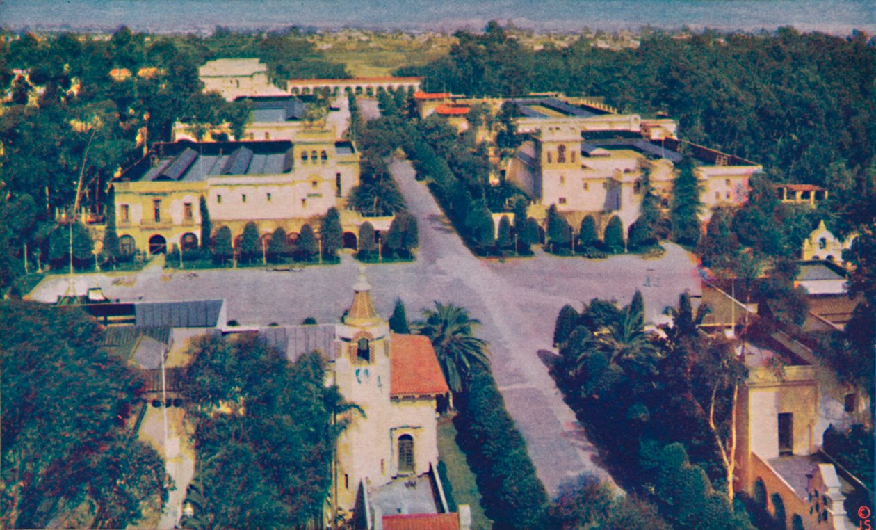 Cafe of the World och Casa del Rey Moro, c1935 av Unbekannt