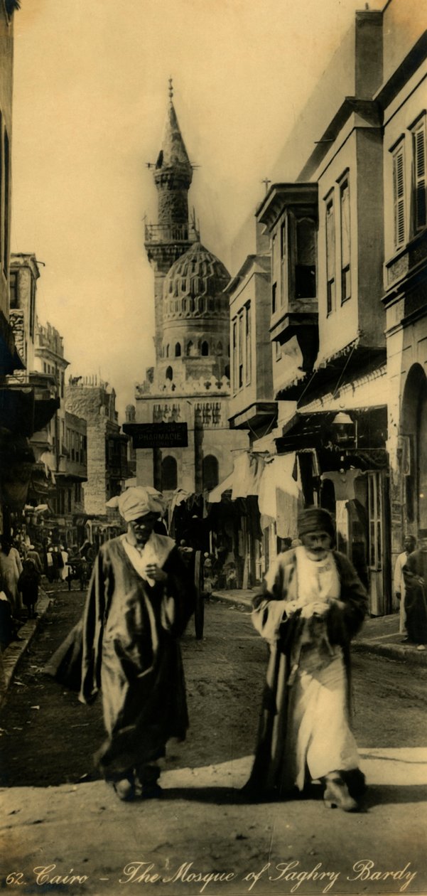 Kairo - Saghry Bardys moské, c1918-c1939. av Unbekannt