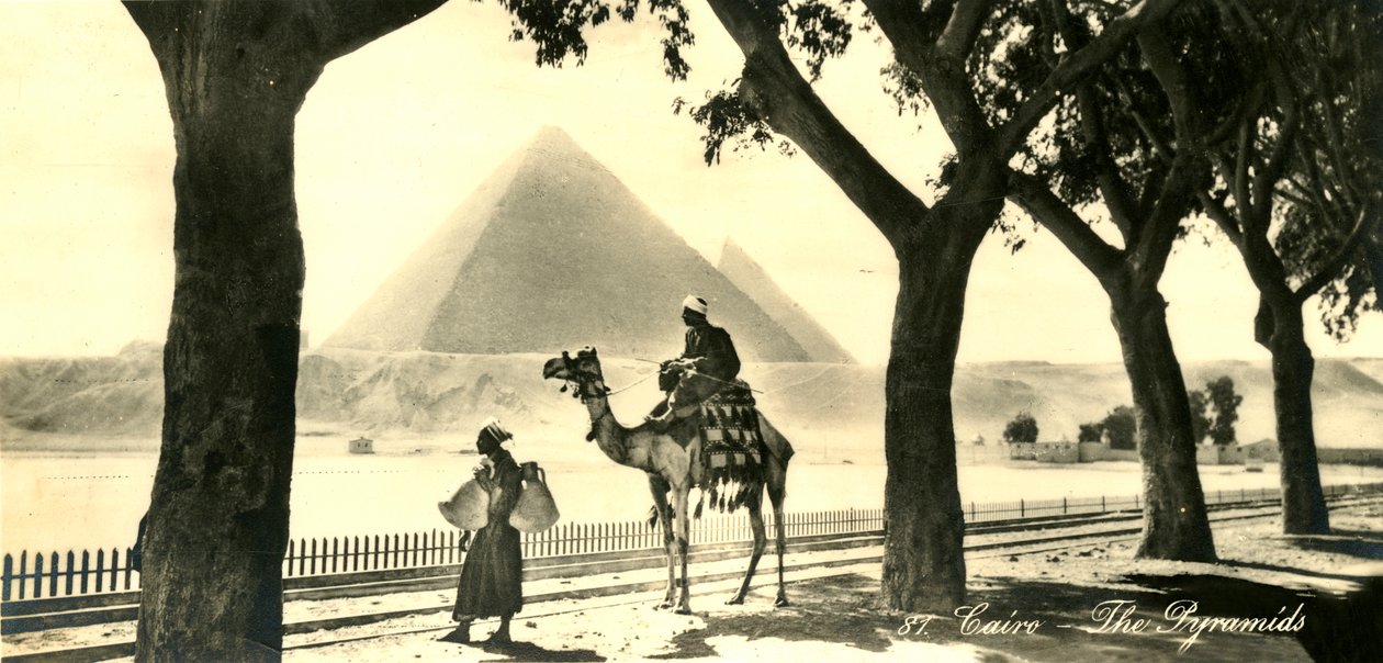 Kairo - Pyramiderna, c1918-c1939. av Unbekannt
