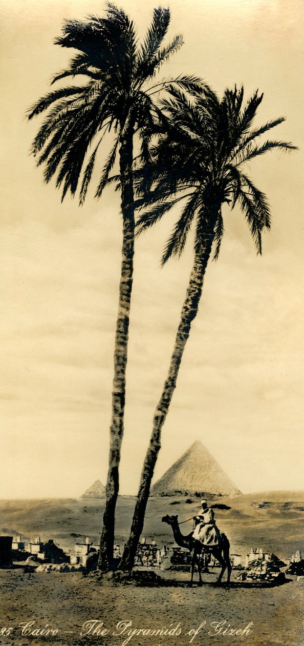 Kairo - Pyramiderna i Girzeh, c1918-c1939. av Unbekannt