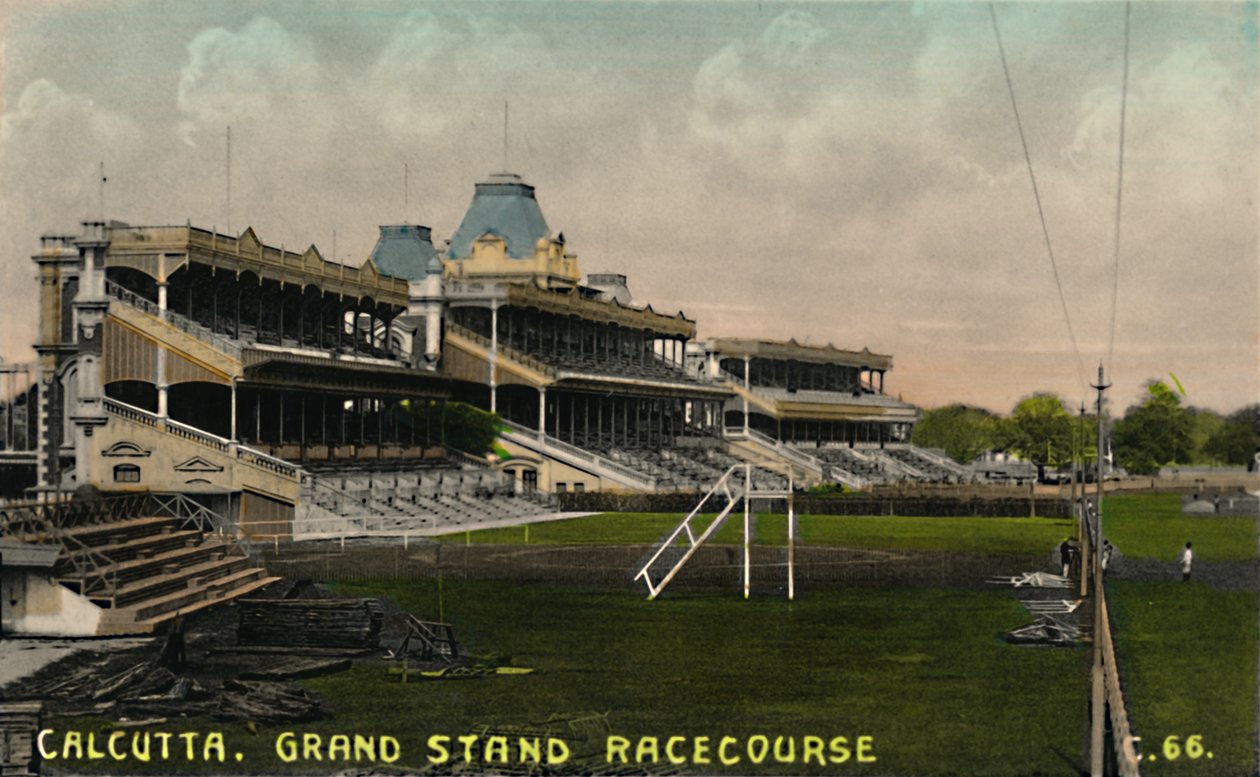 Calcutta. Grand Stand Racecourse, c1930-talet. av Unbekannt