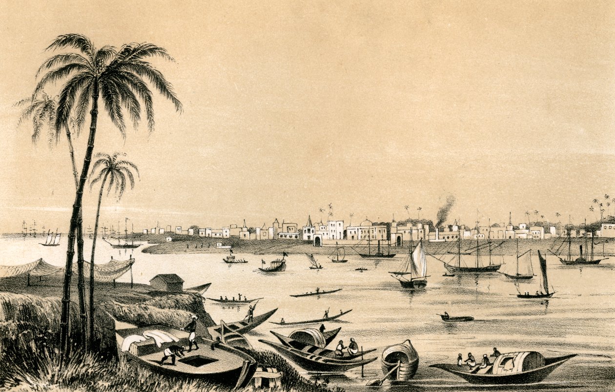 Calcutta, Indien, 1847 av Unbekannt