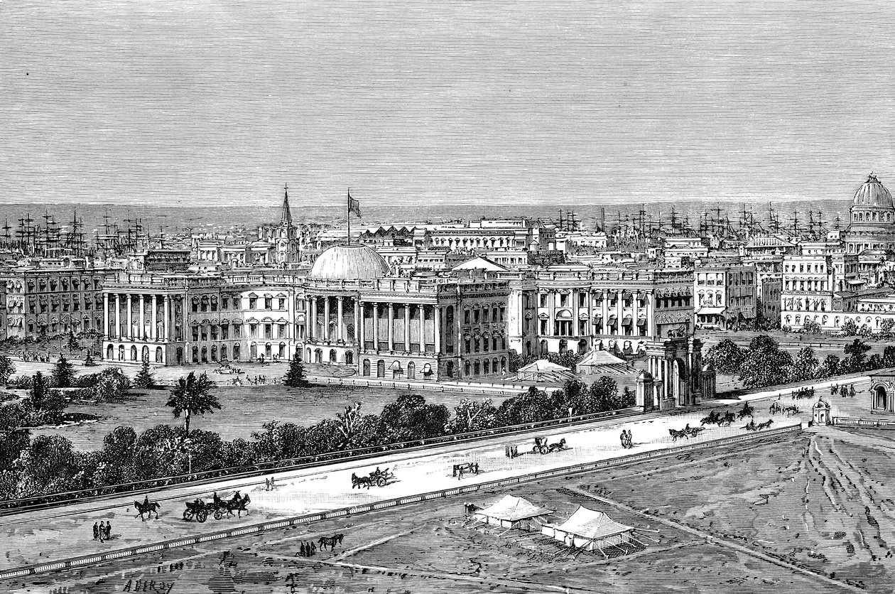 Calcutta, Indien, 1895 av Unbekannt
