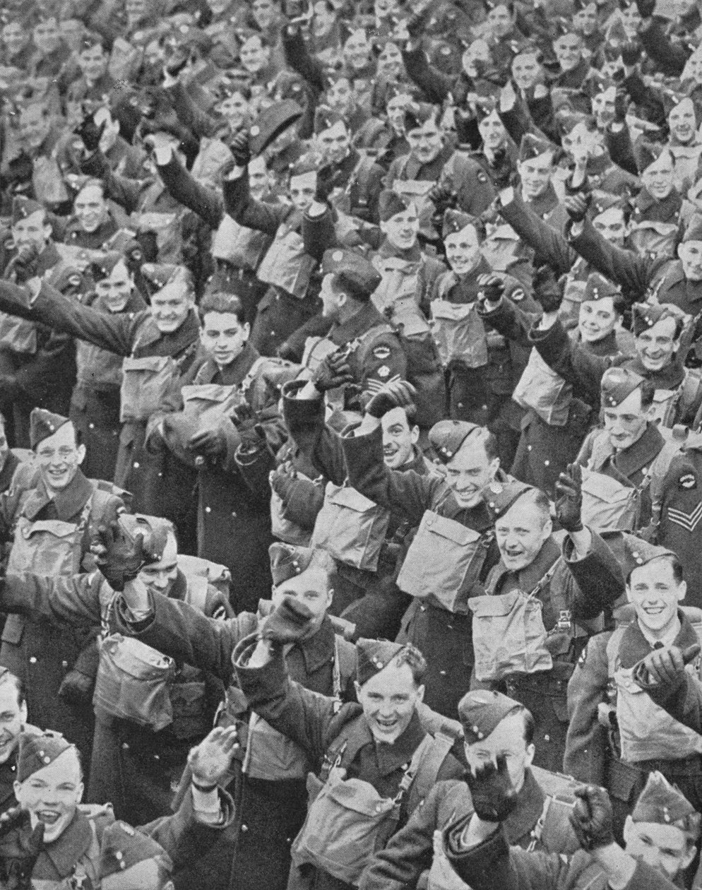 Kanadas flygare anländer, 1939, 1940 av Unbekannt