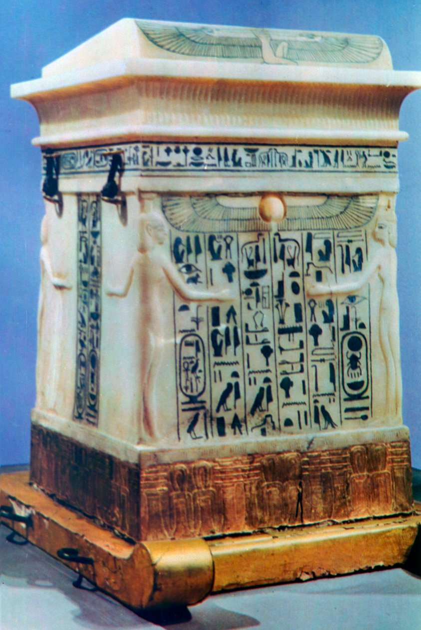Canopisk kista från Tutankhamons grav, 1300-talet f.Kr av Unbekannt