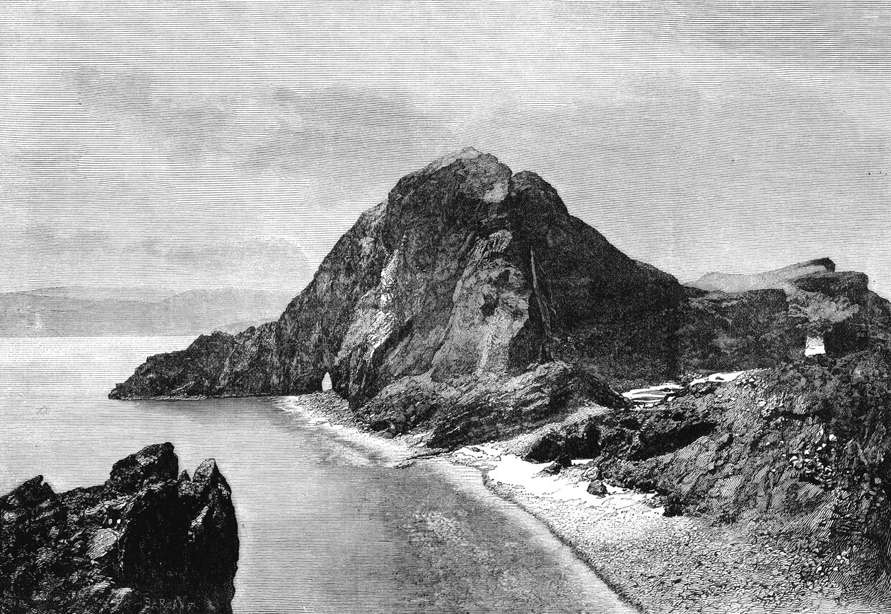 Cape Sam-Lourenco, östra udden på Madeira, 1895 av Unbekannt