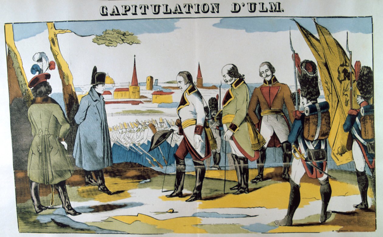Kapitulationen av Ulm, 17 oktober 1805, 1800-talet av Unbekannt