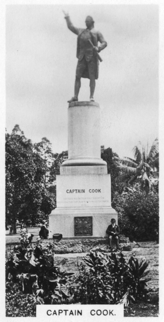 Captain Cooks staty, Australien, 1928 av Unbekannt