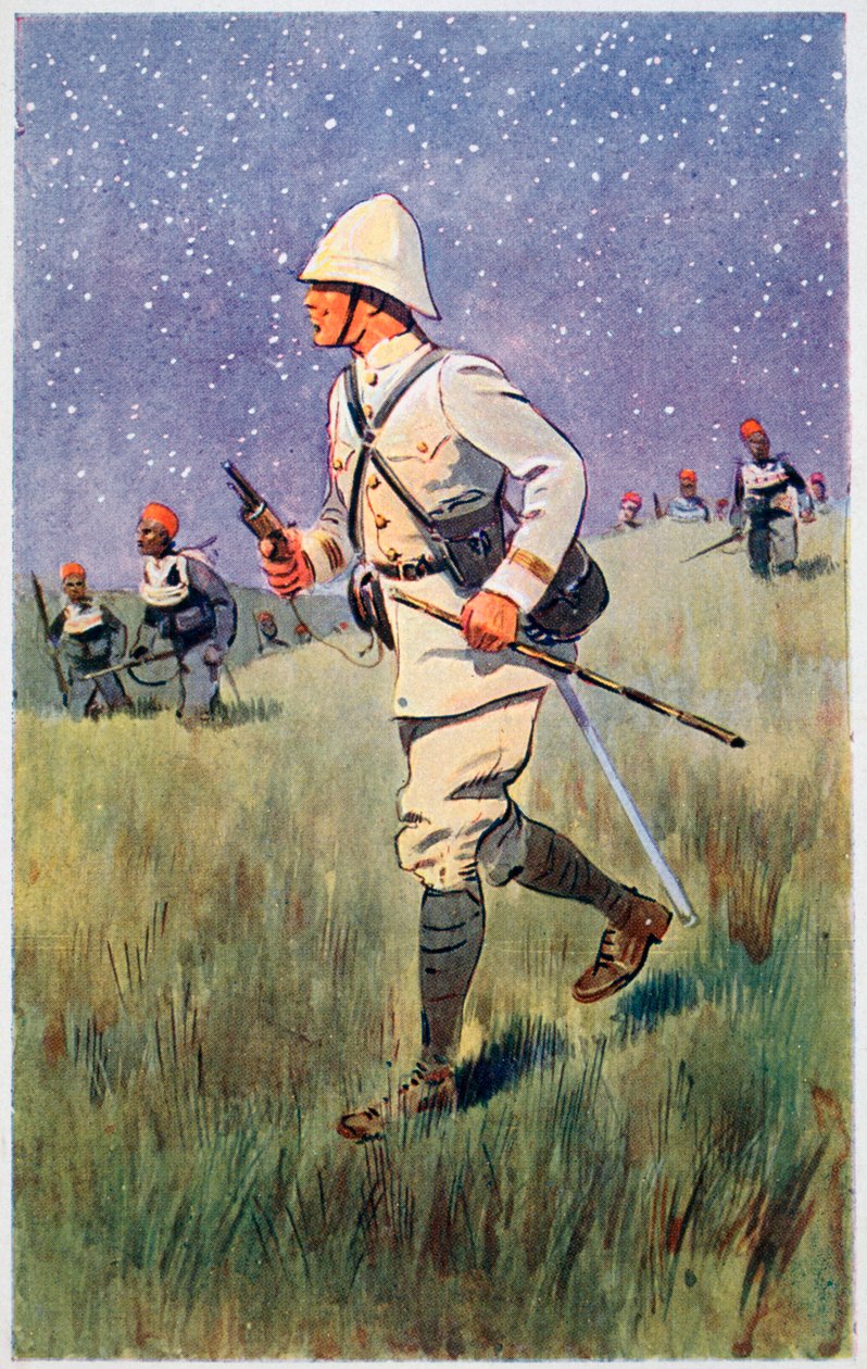 Kapten J Fiegenschuh, Abecher, 1910 av Unbekannt