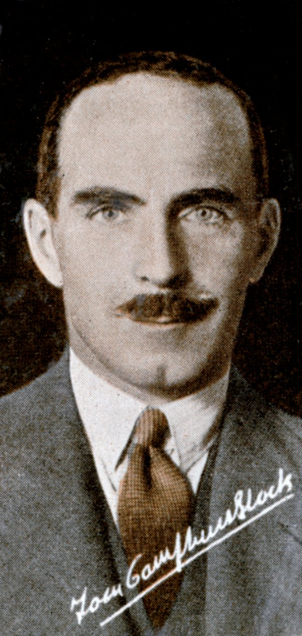 Kapten Tom Campbell Black 1899-1936, 1935 av Unbekannt