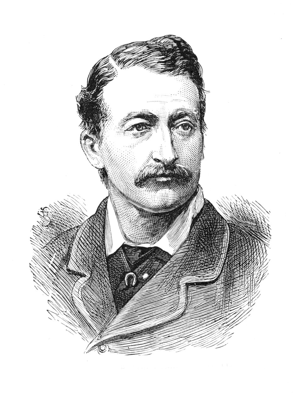 Kapten Hon. Ronald Campbell, c1880 av Unbekannt