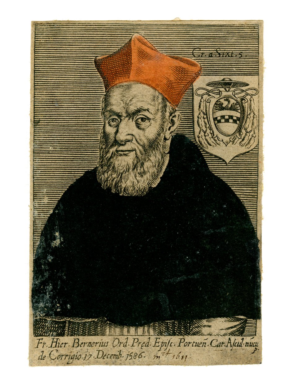 Kardinal Girolamo Bernerio, italiensk präst, 1500-talet av Unbekannt