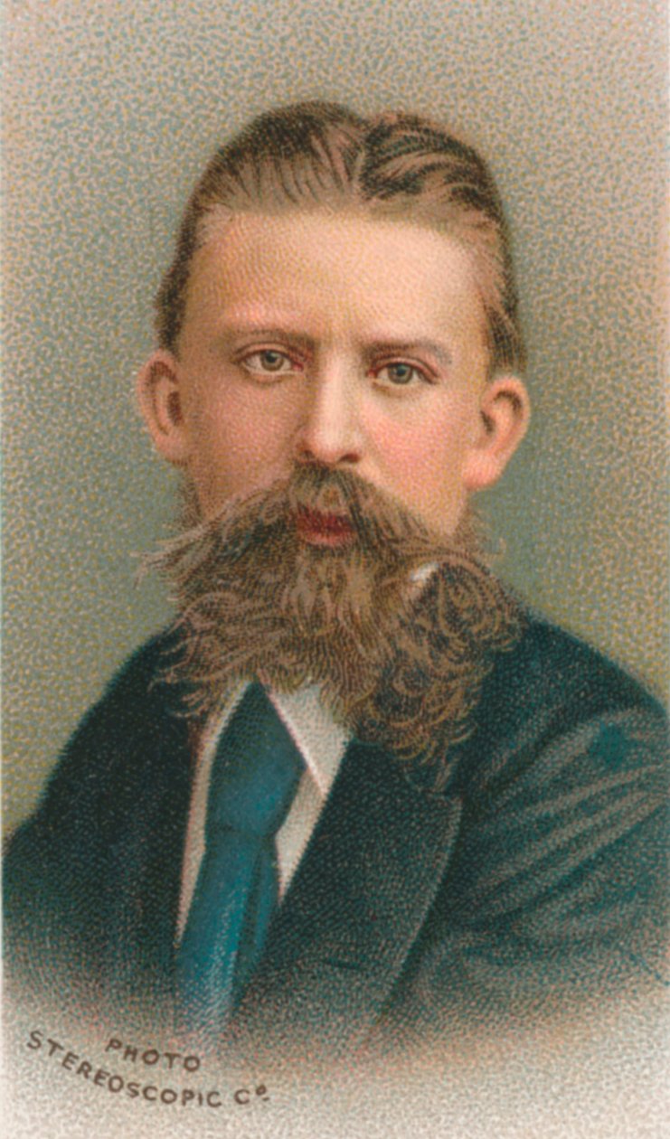 Carl Rosa 1842-1889, tyskfödd musikalisk impresario, 1911 av Unbekannt
