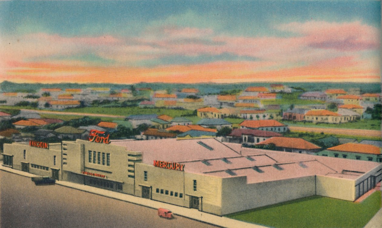 Carlos Dieppa Building, Ford, Mercury, Lincoln Service, Barranquilla, c1940-talet av Unbekannt