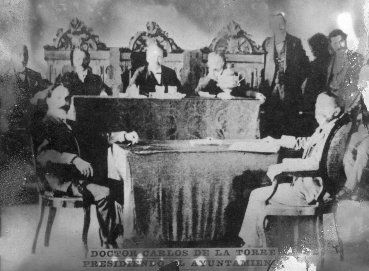 Carlos de la Torre, 1920-talet av Unbekannt