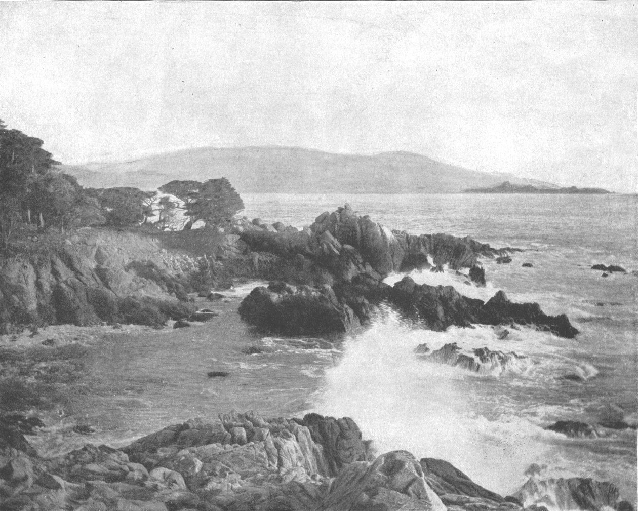 Carmel Bay, Kalifornien, USA, c1900. av Unbekannt