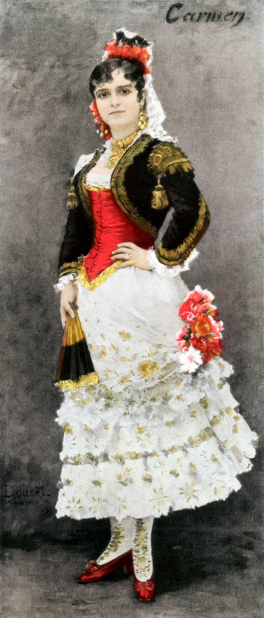 Carmen, 1889 av Unbekannt