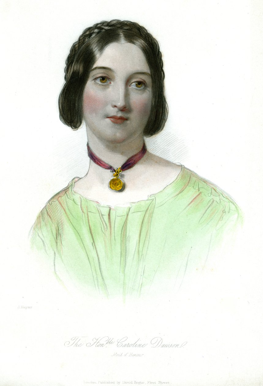 Caroline Dawson, c1750-1850 av Unbekannt