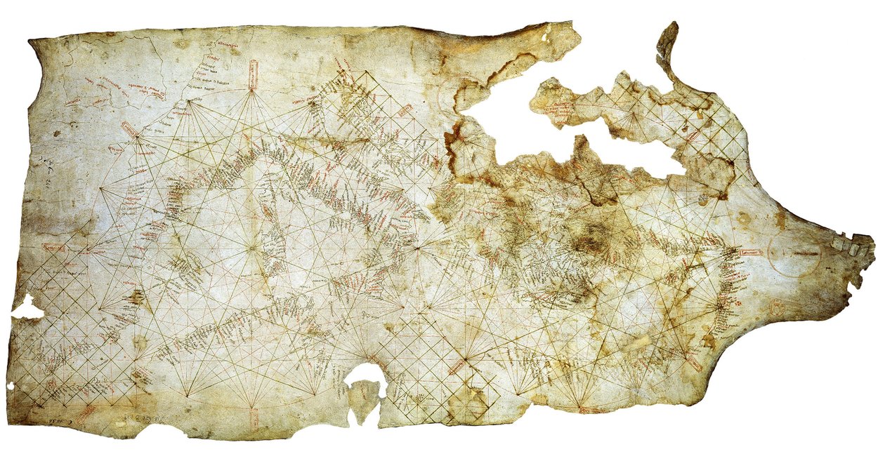 Pisan karta, ca 1275-1300 av Unbekannt