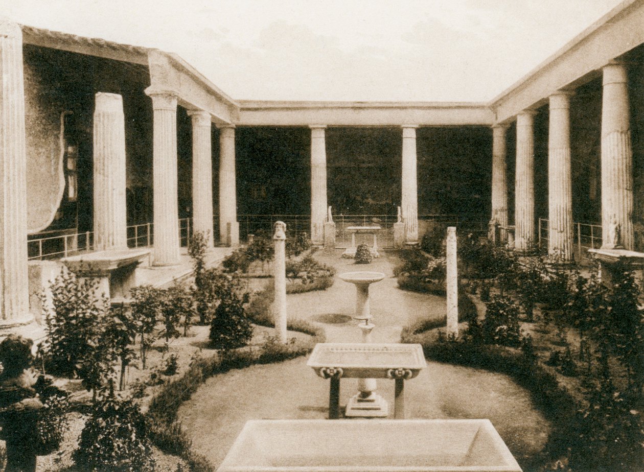 House of the Vettii, Pompeji, Italien, c1900-talet av Unbekannt